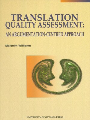 cover image of Translation Quality Assessment